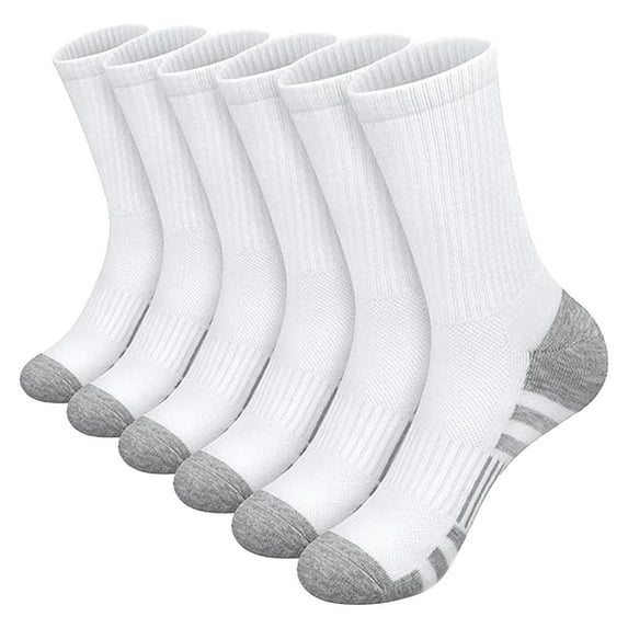 GZWYHT No Show Socks,Running Socks Men's Basketball Socks Solid Color Short Socks 5PC Flat Socks,Mens Socks, B