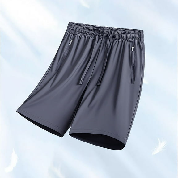 GZWYHT Running Shorts Shorts for Women Women's Ice Quick Drying Shorts Lightweight Comfortable Lounge Pants Women Cotton Shorts Dark Gray XXL