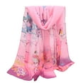 thumbnail image 1 of GZWYHT Scarves for Women Lightweight,Scarves Women Fashion Jacquard Cotton Parisian Stripe Shawl Soft Beach Towel Scarf Neck Scarf,Clearance,Womens Scarves D, 1 of 2