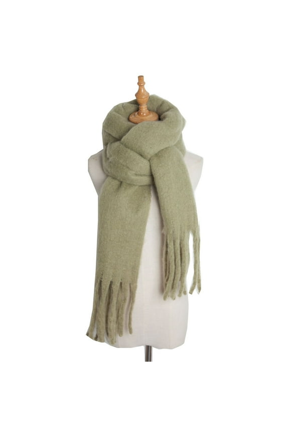 Shawl Wraps,Shawl Large Scarf Women's Long Blanket Chunky Oversized Winter Fall Warm Scarf Big Scarves Wrap Shawl Scarves for Women Lightweight,Clearance,Shawls And Wraps Army Green