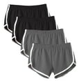 thumbnail image 1 of GZWYHT Shorts for Women Athletic Shorts for Women 4 Pack Yoga Short Pants Cotton Sports Shorts Lounge Shorts Running Athletic Shorts for Women Summer Shorts for Women Lounge Shorts Women Black XL, 1 of 8