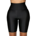 thumbnail image 1 of GZWYHT Shorts for Women,Yoga Pants Women,Women's Active Fitness Solid Color Sports Yoga Booty Shorts For Running Gym Workout,Summer Pants,High Waisted Pants,Yoga Shorts,Black,S, 1 of 6