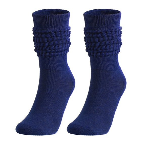 GZWYHT Slouchy Socks For Women,Solid Thick Warm Socks For Men & Women Warm Winter Socks Creative Novelty Design Slouch Cozy Scrunch Socks Soft Thick Comfort Cas