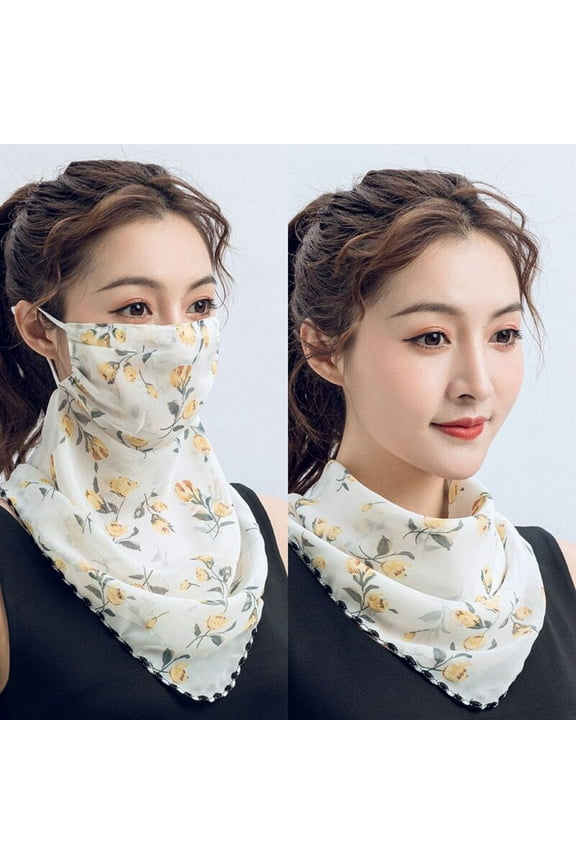 Sun Uv Protection Face Cover Scarf，Cooling Neck Gaiter Neck Gaiter Face Mask Cover Breathable Face Covering Neck Protector From Sun Uv Neck Gaiter Neck Gaiter Women Multicolor