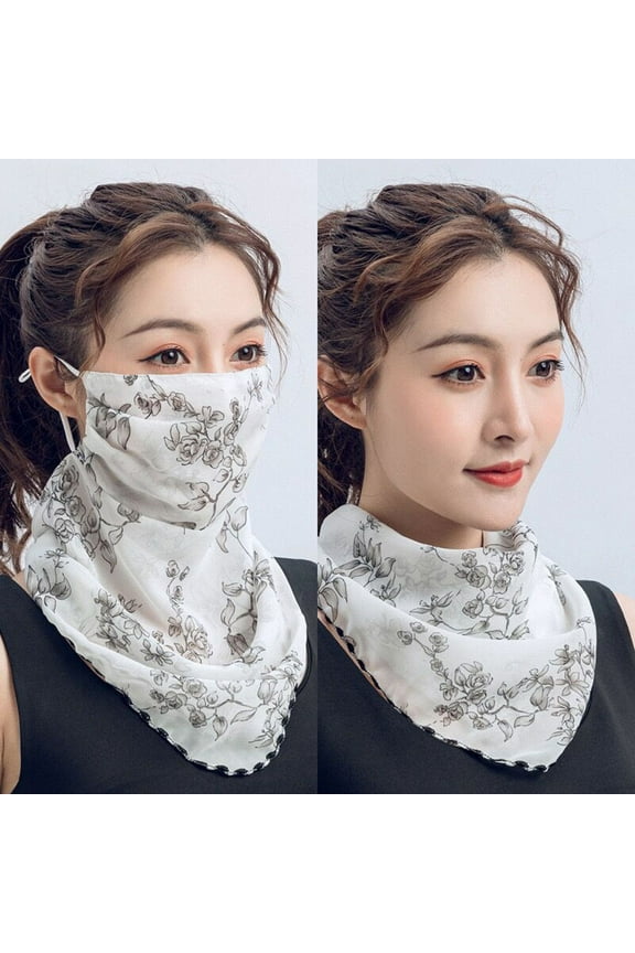 Sun Uv Protection Face Cover Scarf,Face Covering For Dust Fishing Mask Uv Neck Gaiter Face Gaiter Uv Protection Face Cover Cooling Neck Gaiter Neck Gaiter Women Multicolor