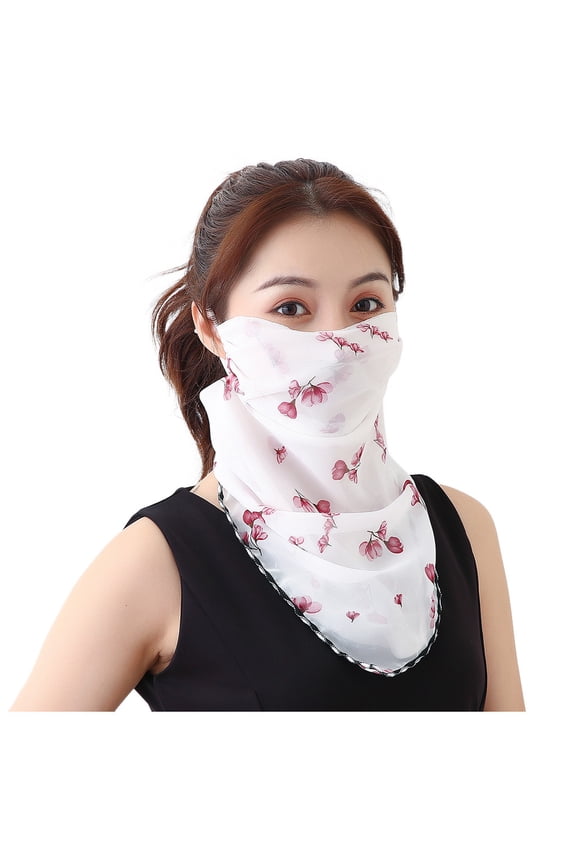 Sun Uv Protection Face Cover Scarf，Face Covering For Dust Neck Cover For Sun Fishing Mask Face Gaiter Neck Gaiter Uv Protection Face Cover Breathable Face Covering Pink