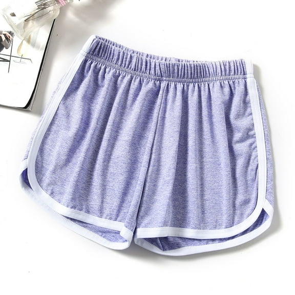 GZWYHT Sweatpants Women Shorts for Women Short Fashion Lady Pants Shorts Sport Women Summer Beach Pants Lounge Pants Women Comfy Pants Women Purple S