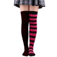 thumbnail image 1 of GZWYHT Thigh High Socks for Women Legging Socks Fall Socks Women Cute Stockings Women Halloween Costumes Extra Socks Rainbow Socks Over the Knee Socks Fuzzy Socks Programmer Socks Multicolor A, 1 of 2