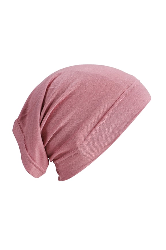 Turbans For Women，Long Plain Turban Hair Scarf Scarves Stretchy Skull Cap Hair Loss Head Wrap Soft Hijab Cotton Chemo Sleep Cap For Women