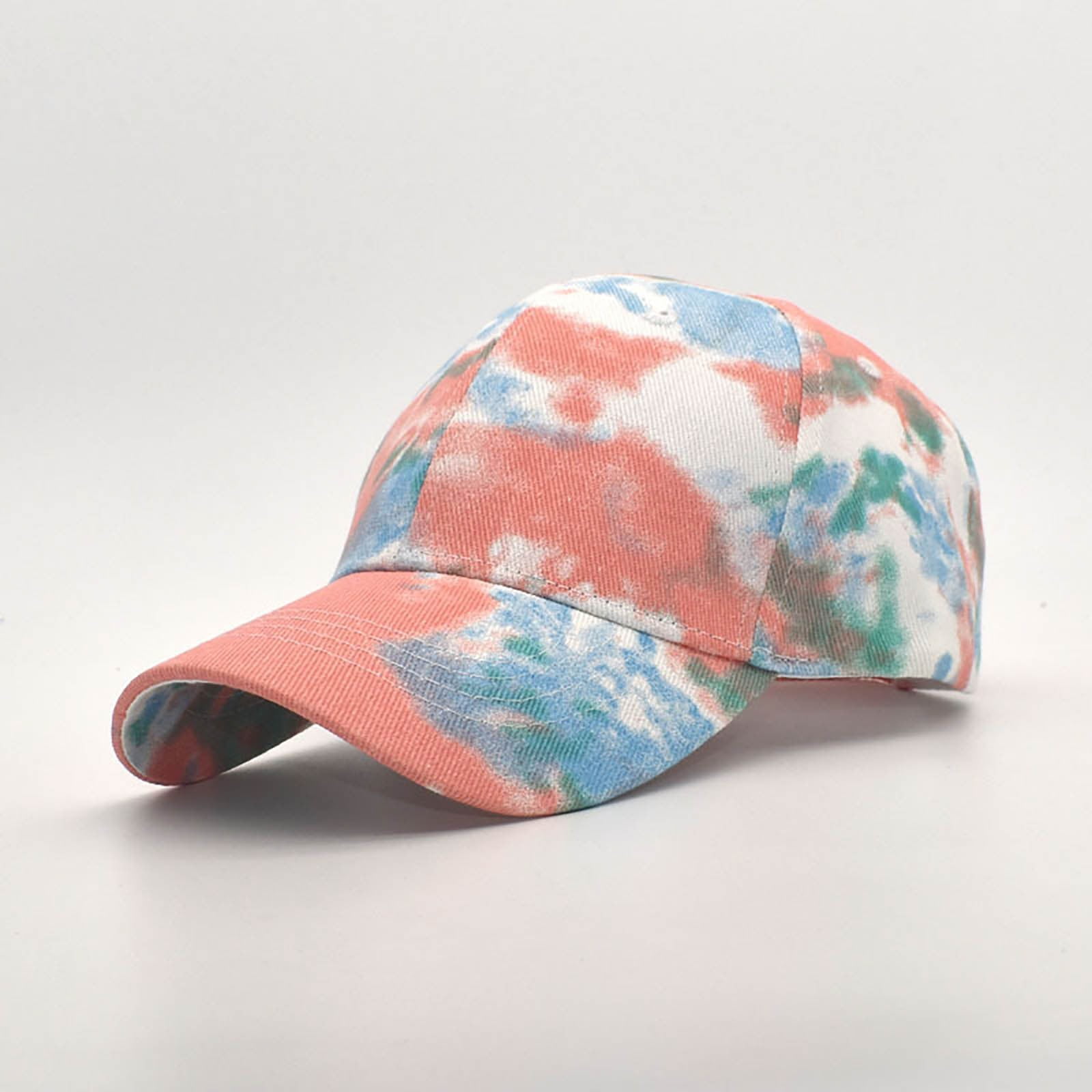 GZWYHT Visors,Visor Hats Tie Dye Baseball Cap Men's And Women's Fashion