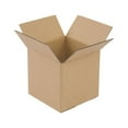 thumbnail image 1 of GZXS 100 7"x7"x7" Cardboard Paper Boxes Mailing Packing Shipping Box Corrugated Carton, Yellow, 1 of 10