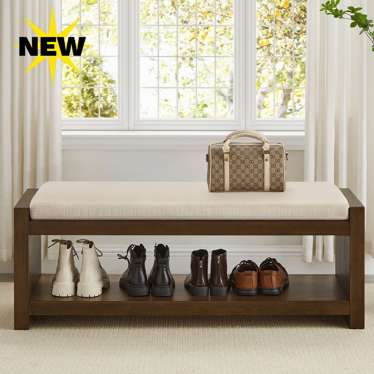 gzxs-47-padded-entryway-bench-with-lower-shelf-modern-accent-bench