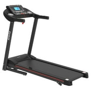 GZXS Folding Treadmill, Smart Motorized Treadmill With Manual Incline And Air Spring Mp3, Exercise Running Machine With 5 Lcd Display For Home Use