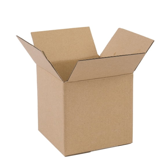 GZXS Mailer Boxes Small 4"L x 4"W x 4"H, 100-Pack | Corrugated Cardboard Box for Moving, Shipping and Storage