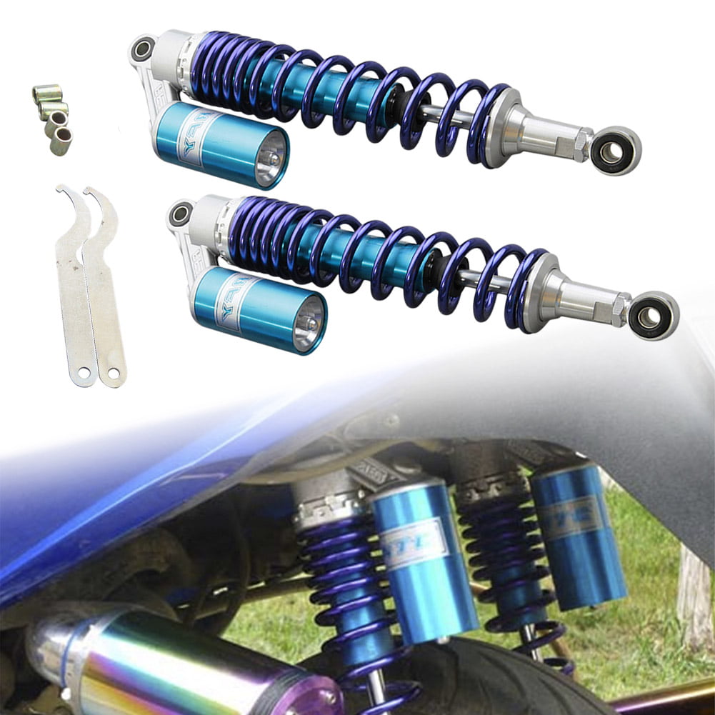  Sazao Anti-wear shocks Rear shocks 2000lbs Stainless steel  215mm ATV Shock absorbers for Mountain Bike Mini Dirt Bike (SazaovV0Nt) :  Automotive
