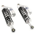 thumbnail image 1 of GZYF 2PCS 400mm Universal Motorcycle Shocks Absorber for Honda Kawasaki ATV UTV Quad Go kart Black and Silver, 1 of 4