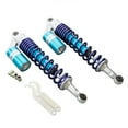 thumbnail image 1 of GZYF 400mm Rear Air Shock Absorbers Universal Fits Honda Suzuki Yamaha Kawasaki ATV Go Kart Quad Dirt Sport Bikes Blue & Silver, 1 of 6