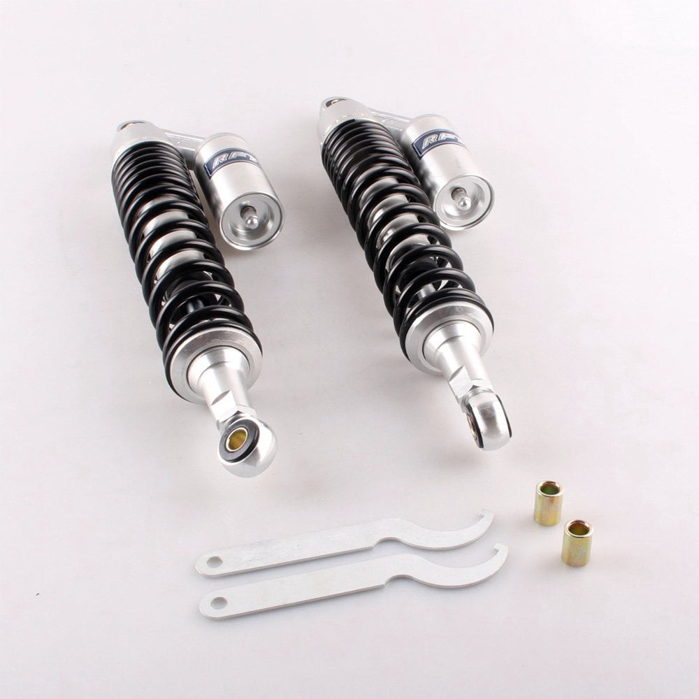 GZYF Pair 400mm Universal Motorcycle Air Rear Shocks Absorber for ATV ...