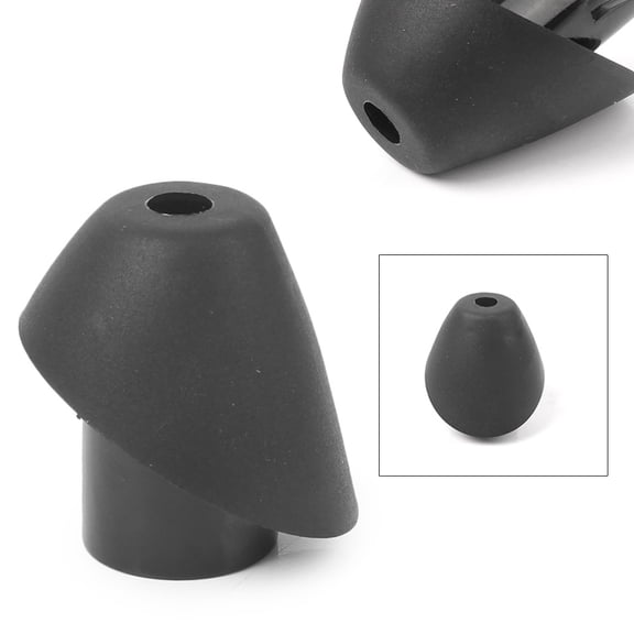 GZYF Rubber Antenna Bezel Ornament for 07-14 Toyota FJ Cruiser Manual Mounted Fender Base 2007-2014, Black