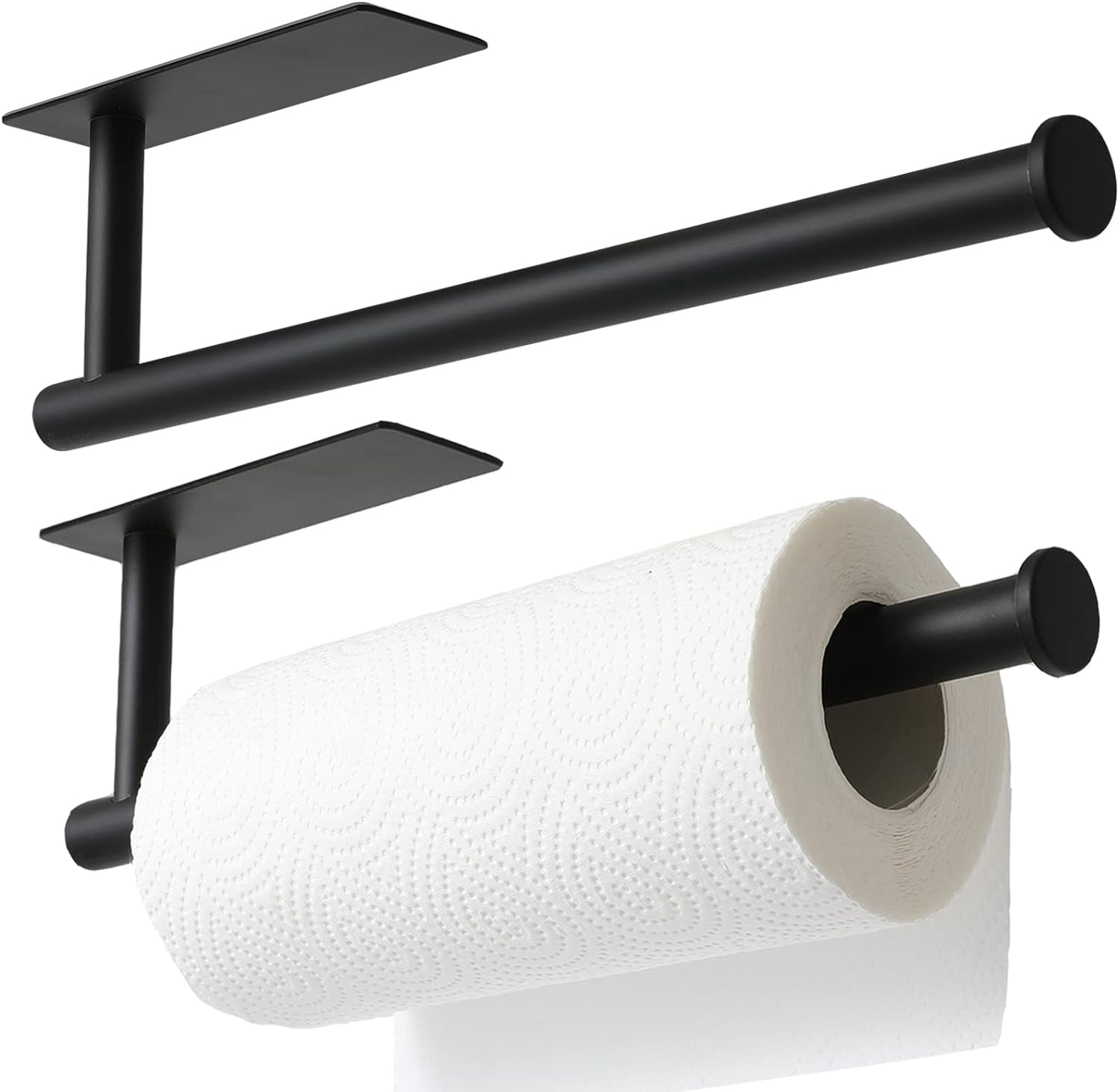 GZYNH Under Cabinet Paper Towel Holder for Kitchen, Adhesive Paper ...