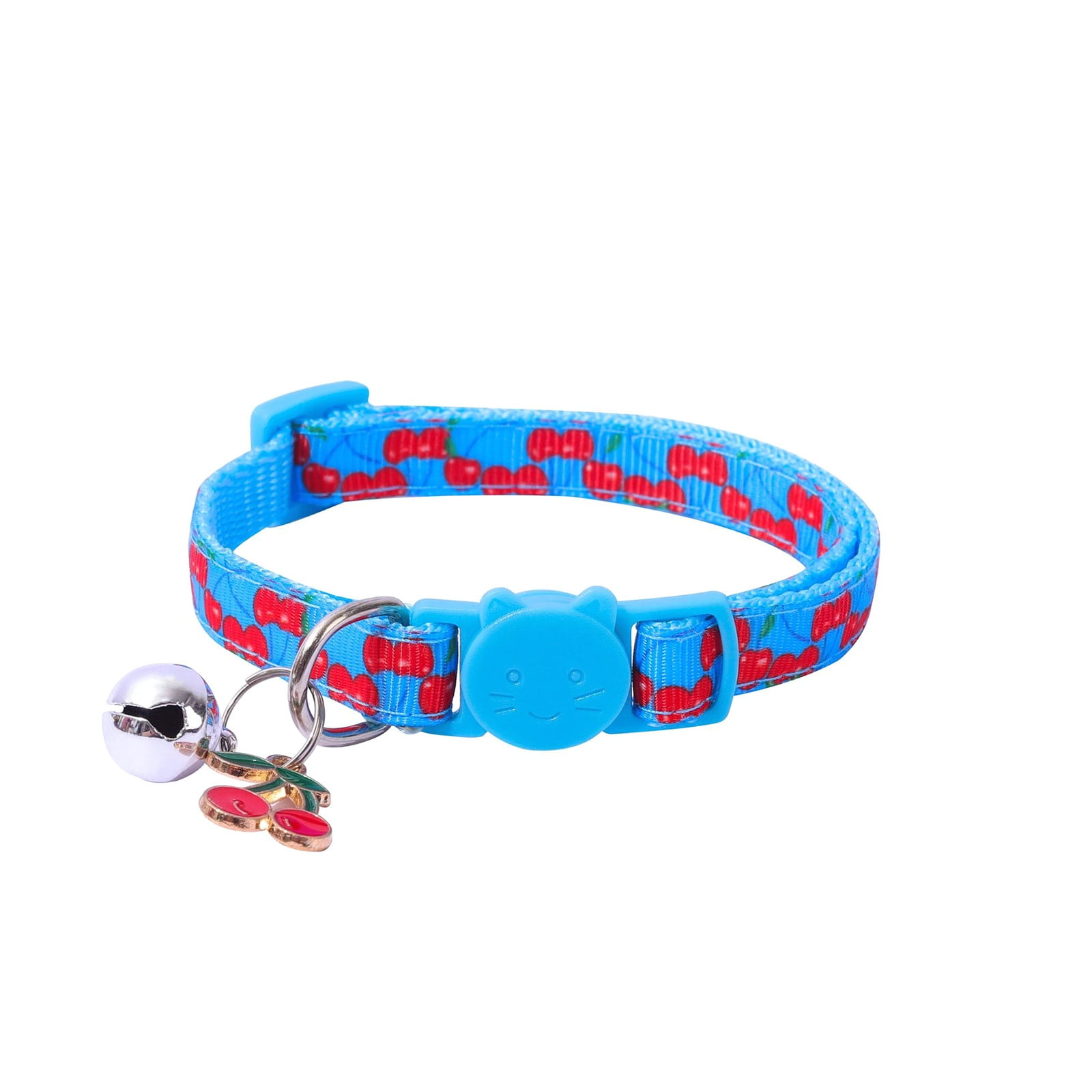 Kitten Collar with Bell 2 Pack Breakaway Cat Collars with Safe Quick Release Buckle Adjustable Soft Pet Collar for Small Medium Kitty Cats Walmart
