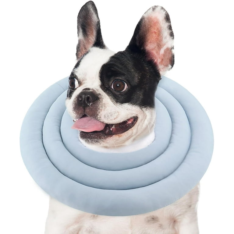 GZYS Soft Dog Cone for Small Medium Dogs and Cats Adjustable Dog Cone Alternative After Surgery Water Resistant Pet Recovery Cone Collar for Large Dogs to Stop Licking Wounds Walmart