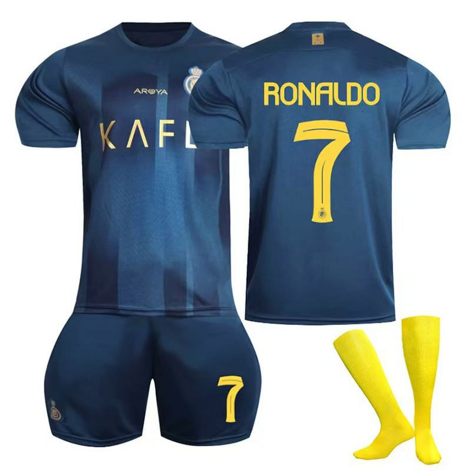 【GZZHZNZB】23-24 Seazon Al-Nassr Children & Adult Soccer Jersey Kids 7
