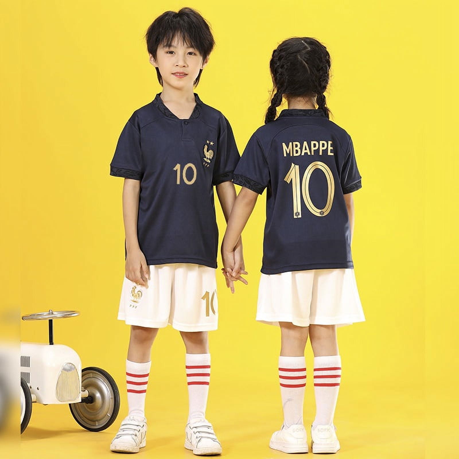 【GZZHZNZB】kids Mbappe Soccer Jersey kids football jersey setwear sports