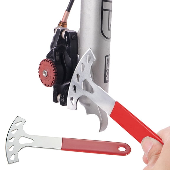 GZZQY Disc Brake Wrench Bicycle Disc Brake Pad Spreader Bike Disc Brake Pad Rotor Alignment Tool with Non-Slip Grip Professional Disc Brake Gap Regulator for Mountain Bike MTB