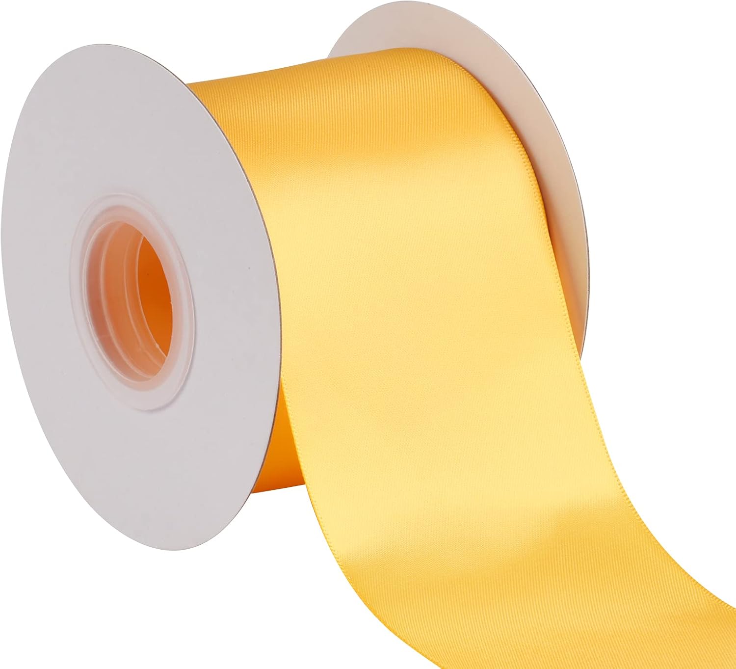 GZhLonKiMa 4Inch Double Faced Satin Ribbon 5 Yards-Roll Set for Chair Sash Gift Wrapping Party Favor Home Decoration Craft Supplies, Burgundy