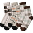 thumbnail image 1 of GZhLonKiMa 5 Pairs Fuzzy Socks for Women - Fluffy Socks Women, Cozy Socks for Women Slipper Socks, 1 of 9
