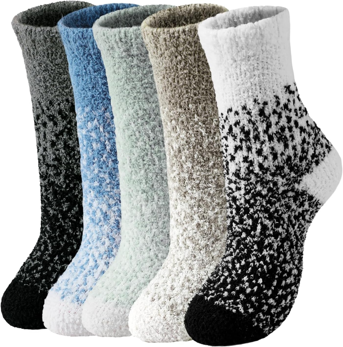 Women’s Fuzzy Socks – Fluffy, Cozy, Warm, Soft – One Size, Assorted Colors