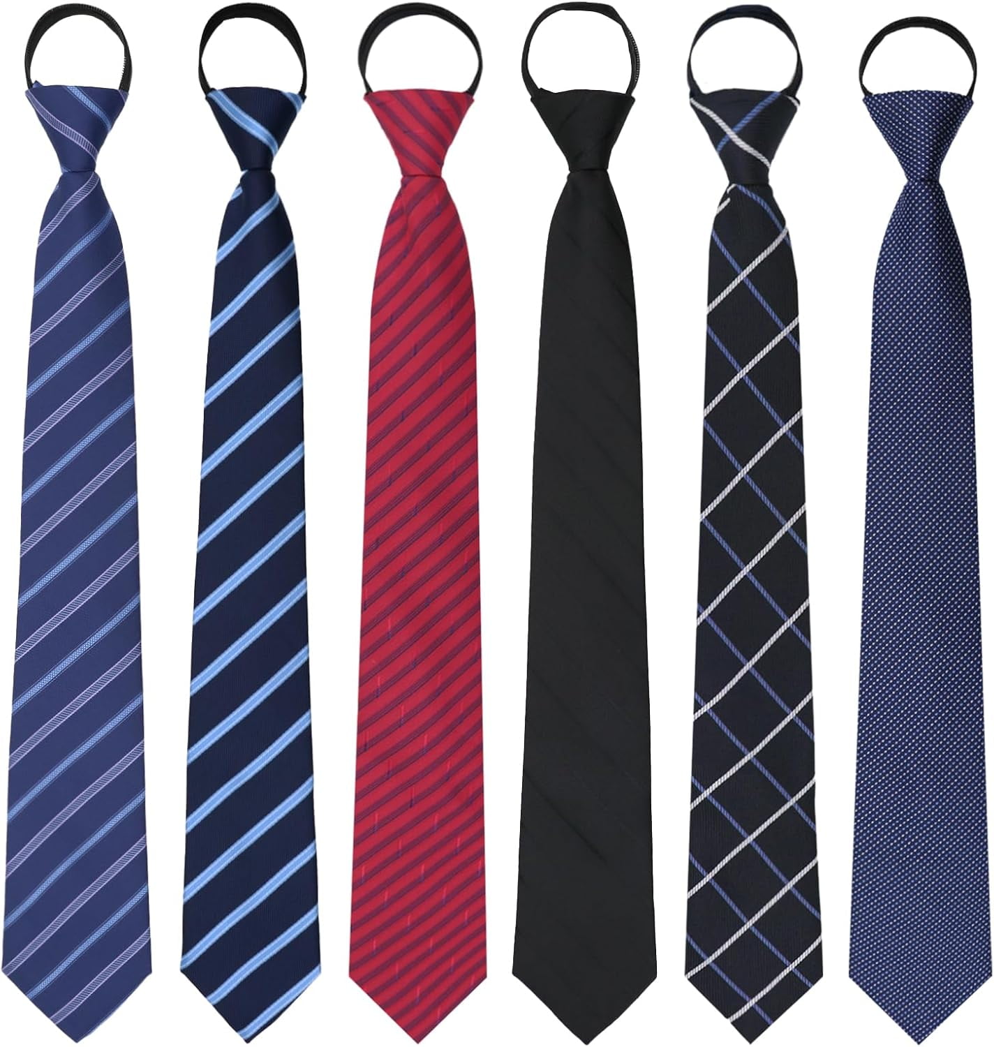mens pre tied neckties