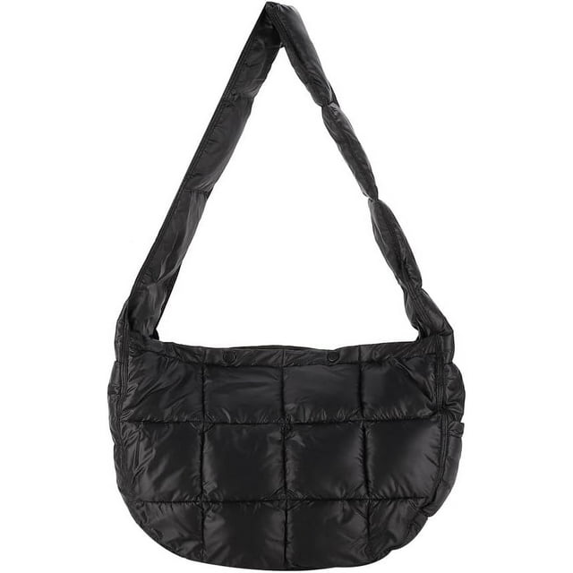 GZhLonKiMa Quilted Tote Bag Large Puffer Shoulder Bag Hobo Crossbody ...