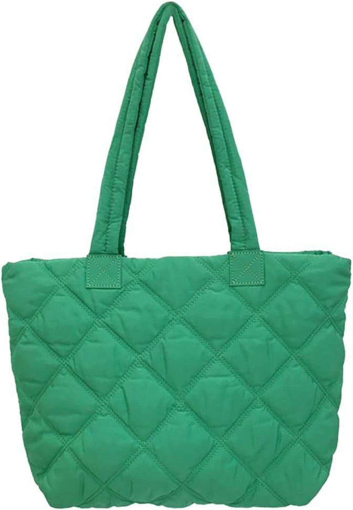 Fozehlad Women's Puffy Quilted Tote Bag - Large Hobo Purse & Shoulder Bag - View #6