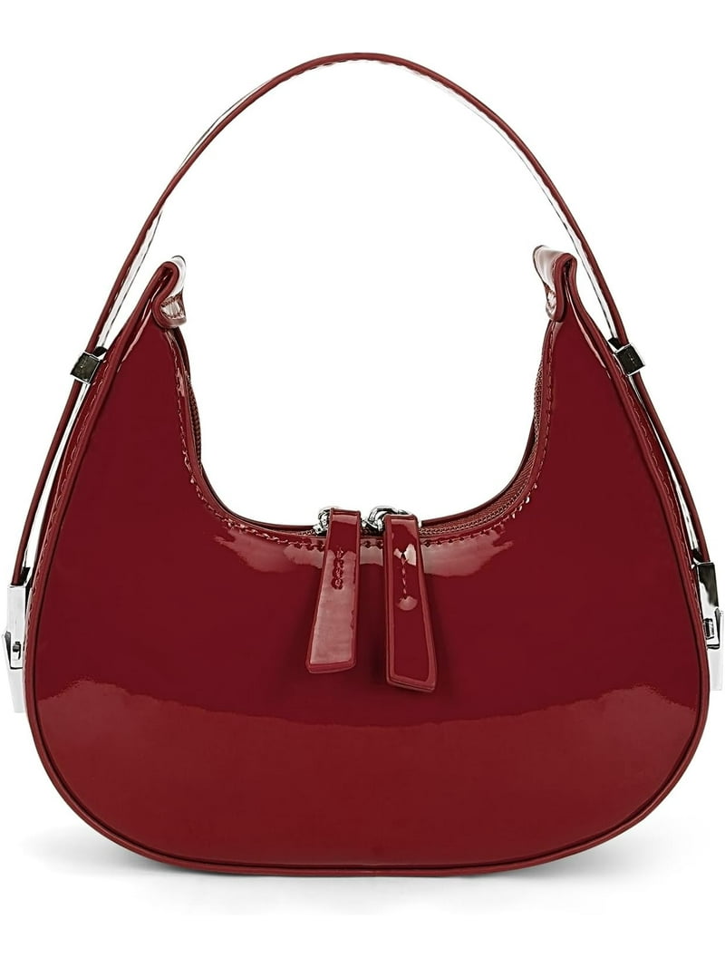 GZhLonKiMa Small Shoulder Bag Red Purse for Women Fall