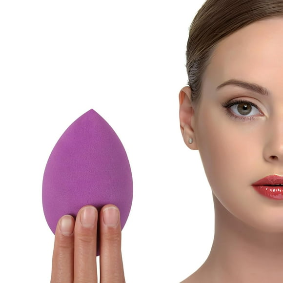 GZhLonKiMa XL EXTRA LARGE Make Up Beauty Sponges Blender-Product contains: 1x Small(8cm) 1xExtra Large(11cm) and 2 Sponge Holder-for Face Body, Blush Cream, Liquid Foundation Powder Application, Ivory