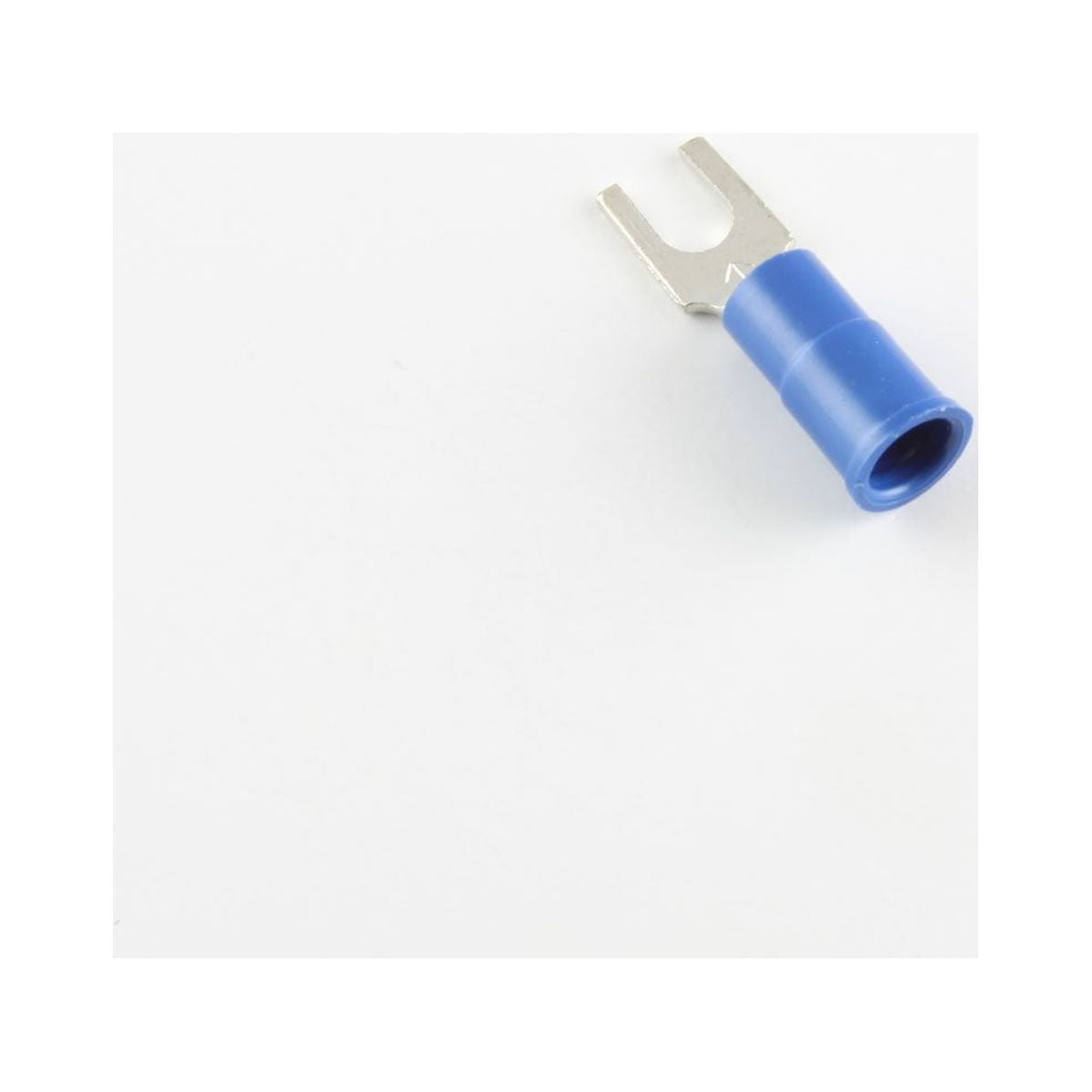 Ga. Insulated NarrowProfile Block Fork Terminals, 6 Stud (Pack Of 50