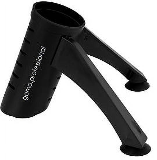 Compact Black Acrylic Hair Tool Holder for Gama iQ Perfetto