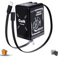 thumbnail image 1 of GaN Charger - Super Fast Charging Adapter with Duals Retractable Type-C Cable, Compact GaN Technology for Quick Charge (Black), 1 of 7