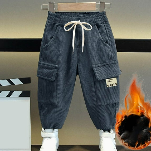 GaThRRgYP Stretch Waist Jeans for Women,Boys' Pants Made Of Loose and Versatile Designed for Children Casual Pants for