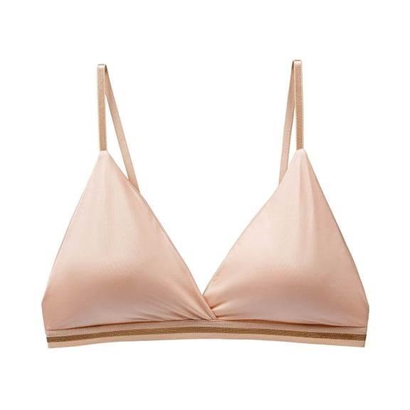 GaThRRgYP Bras for Women GaThRRgYP Fashion Woman's Active Bra Beauty Back Wrap Hollow Out Bra Bikini Underwear