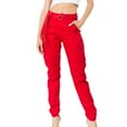 thumbnail image 1 of GaThRRgYP Capri Pants for Women under $5,Women's High Waist Jogger Cargo Camouflage Pants for With Matching Belt, 1 of 9