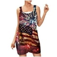 thumbnail image 1 of LEBONYARD Women's Shorts with a Unique and Stylish Pattern,Women's Summer Comfortable Casual Suspender Printing Shorts Pocket Jumpsuit Shorts, 1 of 7