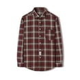 thumbnail image 1 of GaThRRgYP Mens Shirts Long Sleeve Plaid,New Casual Fashion Men's Plaid Shirt Loose Youth Long Sleeve Shirt Men's Casual Shirt Coat, 1 of 6