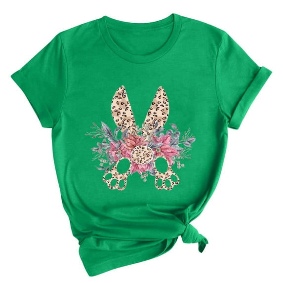 GaThRRgYP Off the Shoulder Tops for Women,Womens Plus Size Tops,GaThRRgYP Women's Fashion Crewneck Printed Short Sleeve T-shirt Casual Loose Shirt Tops