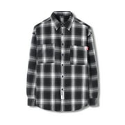 Womens Clearance under $10 Black and Friday Deals 2024 GaThRRgYP Spring Fall Mens Long Sleeves Tops Clearance,The New Men's Regular-Fit Long-Sleeve Plaid Flannel Shirt Fashion Casual