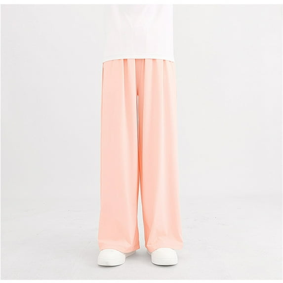 GaThRRgYP Toddler Girls Ribbed Flare Leggings,Girls' Athletic Leggings with Pockets,Children's Sports Pants Girls Quick Drying Long Pants Thin Pants Long Pants for External Wear Pink 8 Years