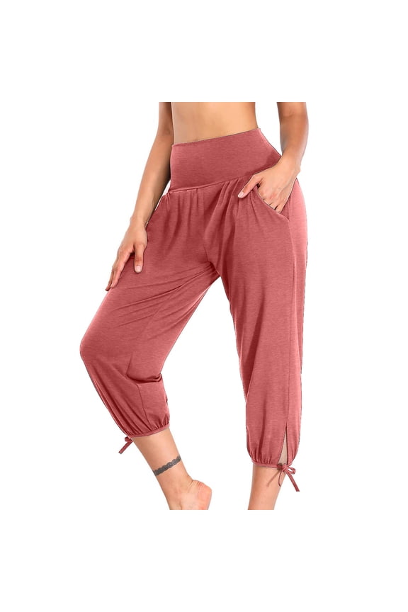 Women's Pants$5,Womens Yoga Pants Loose Workout Sweatpants Comfy Lounge Joggers with Pockets