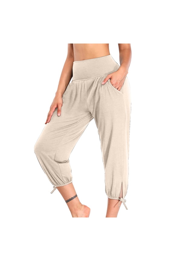 Women's Pants$5,Womens Yoga Pants Loose Workout Sweatpants Comfy Lounge Joggers with Pockets